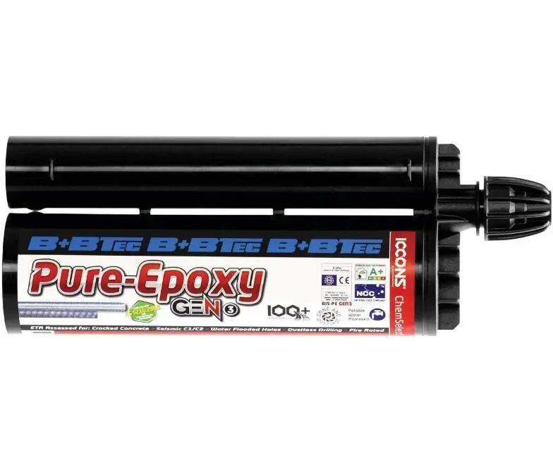 หลอดน้ำยาเคมี ICCONS PURE-EPOXY ขนาด 585 มิลลิลิตร