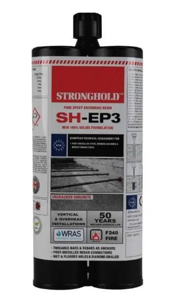 หลอดน้ำยาเคมี STRONGHOLD SH-EP3 ขนาด 600 มิลลิลิตร